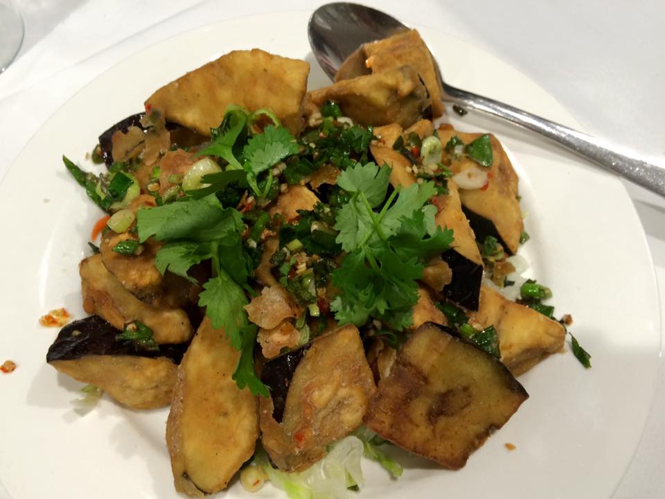 Salt and Pepper Eggplant