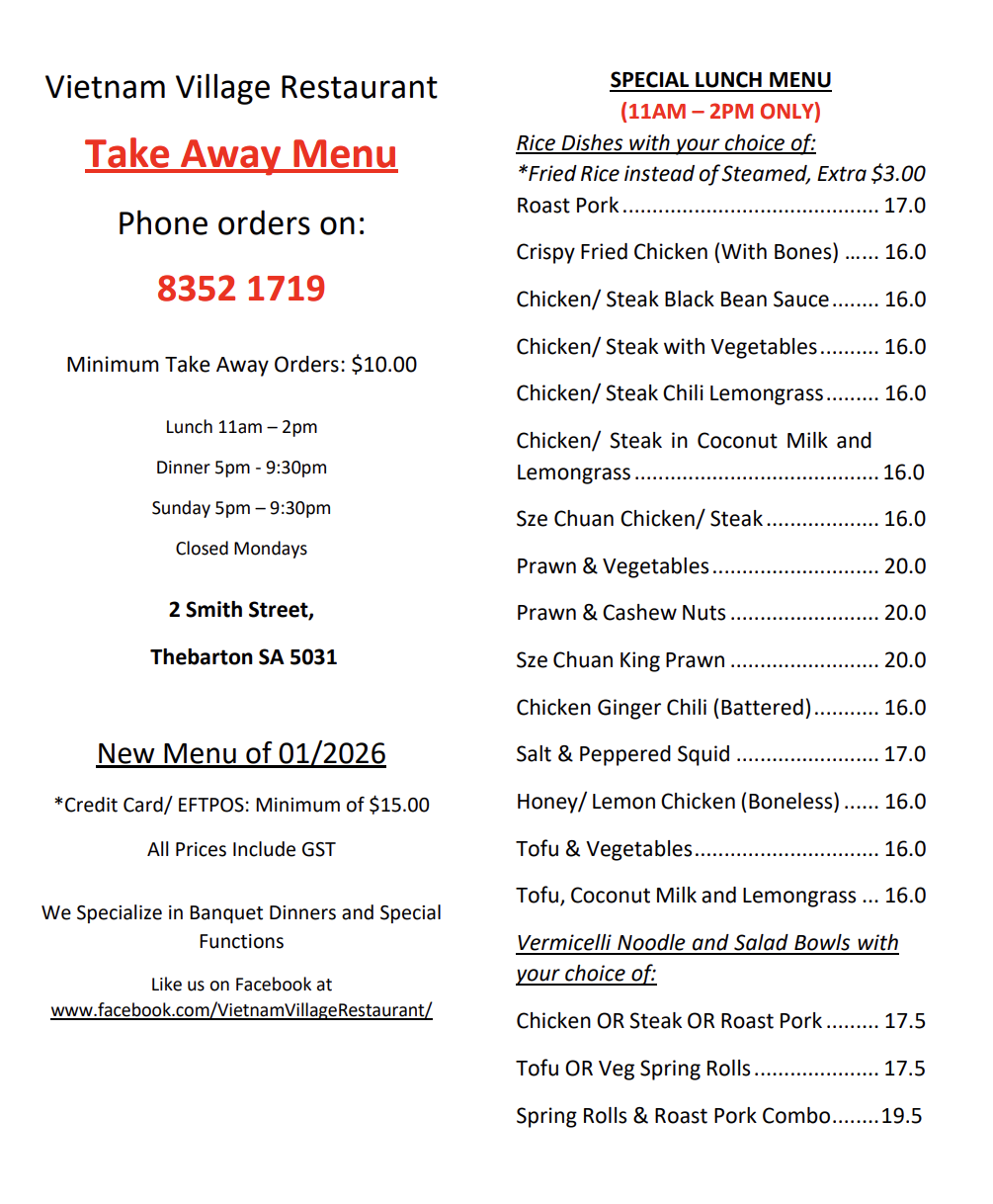 Menu page 4