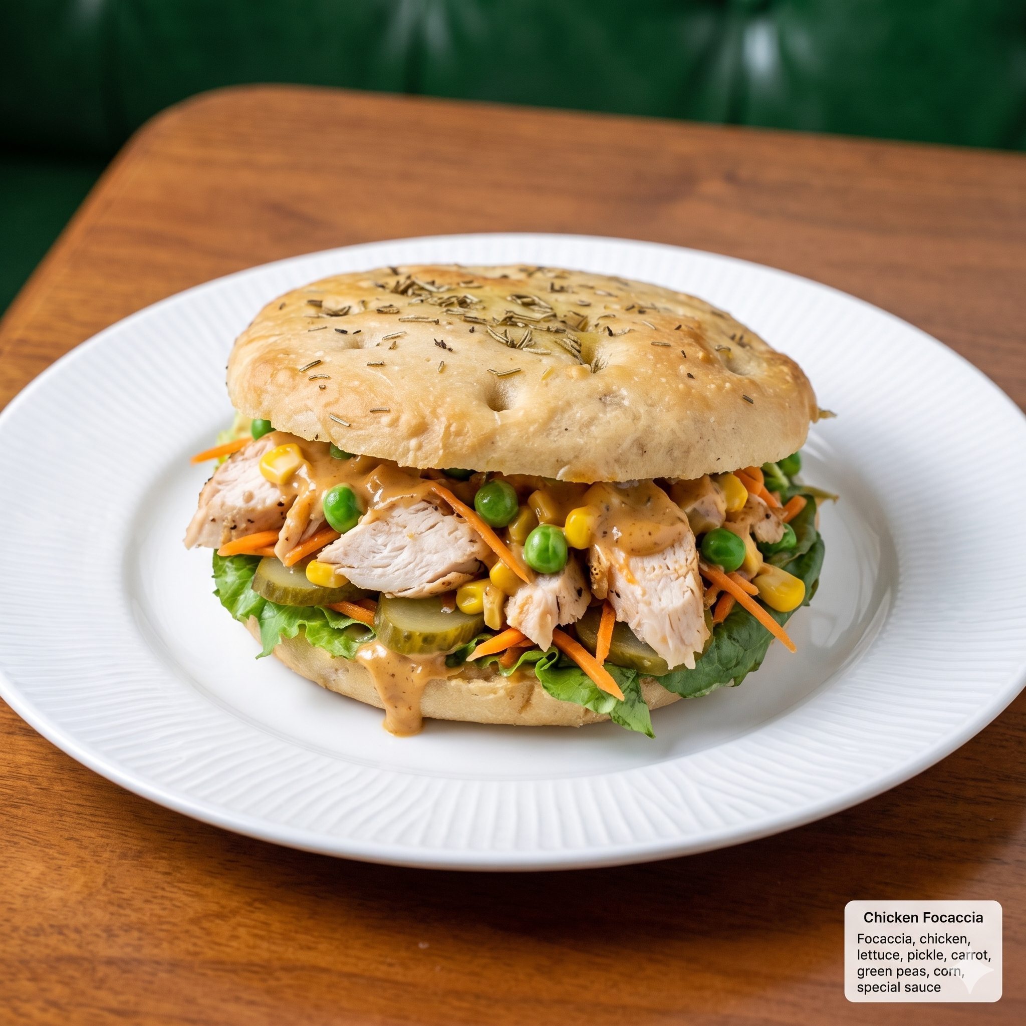 Chicken Focaccia