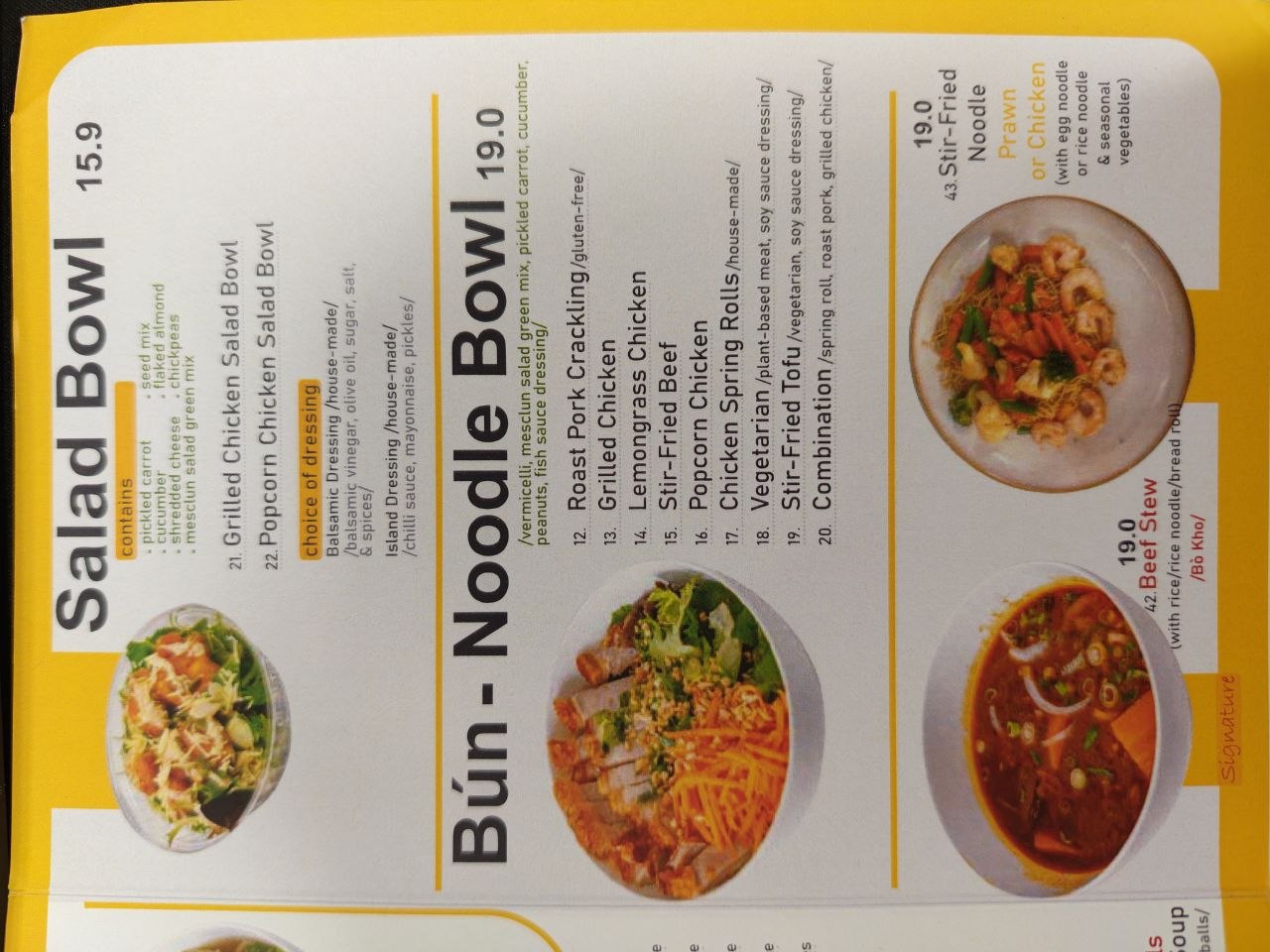 Menu page 4