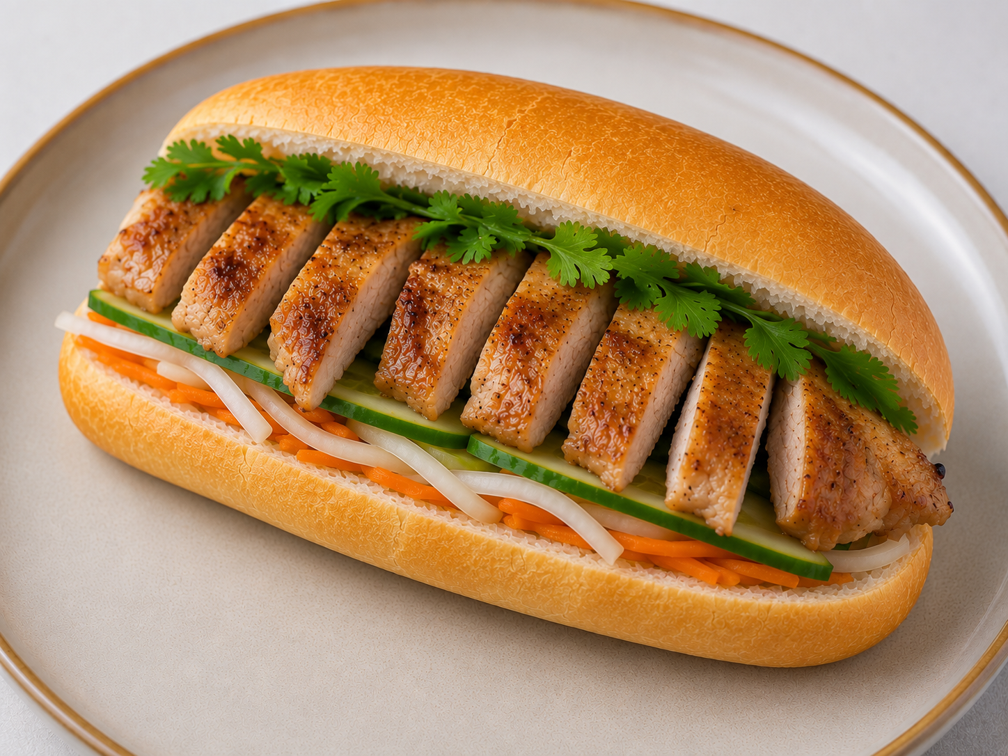 Grilled Chicken Bánh Mì
