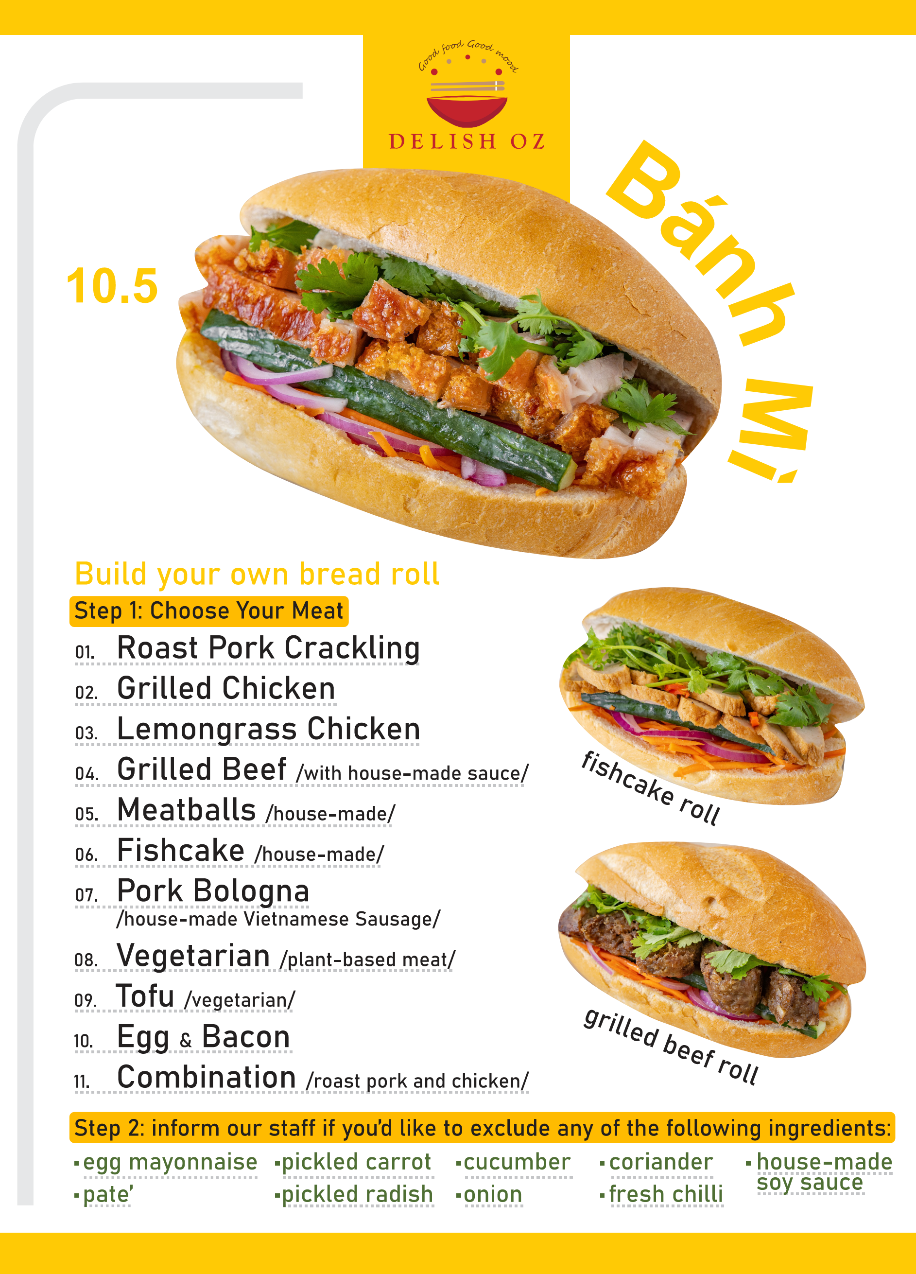 Menu page 2